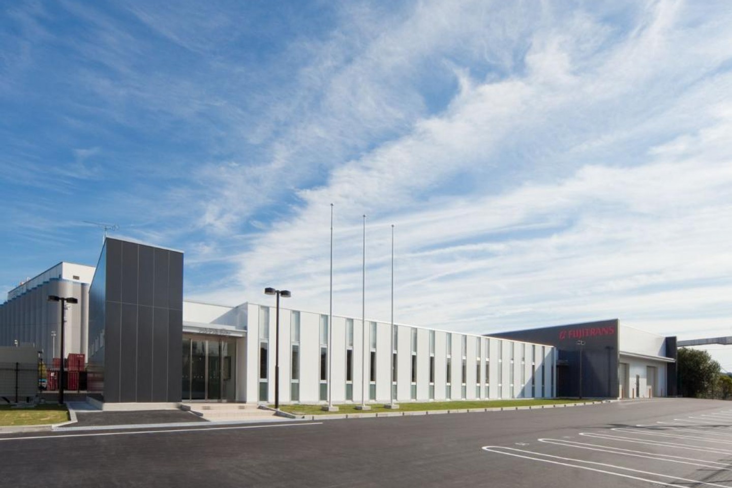 フジトランスライナー寄場兼鹿児島船舶作業所 中日設計 フジトランスライナー寄場兼鹿児島船舶作業所 中日設計