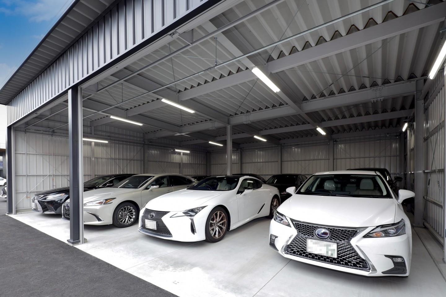 和歌山トヨタ自動車株式会社 レクサス紀三井寺整備工場増築・CPO整備工事